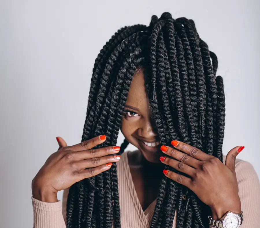 afro-american-woman-model-studio